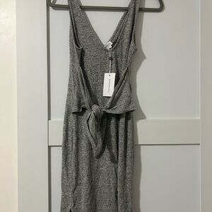 NWT Lovers and Friends Gray Sleeveless Dress